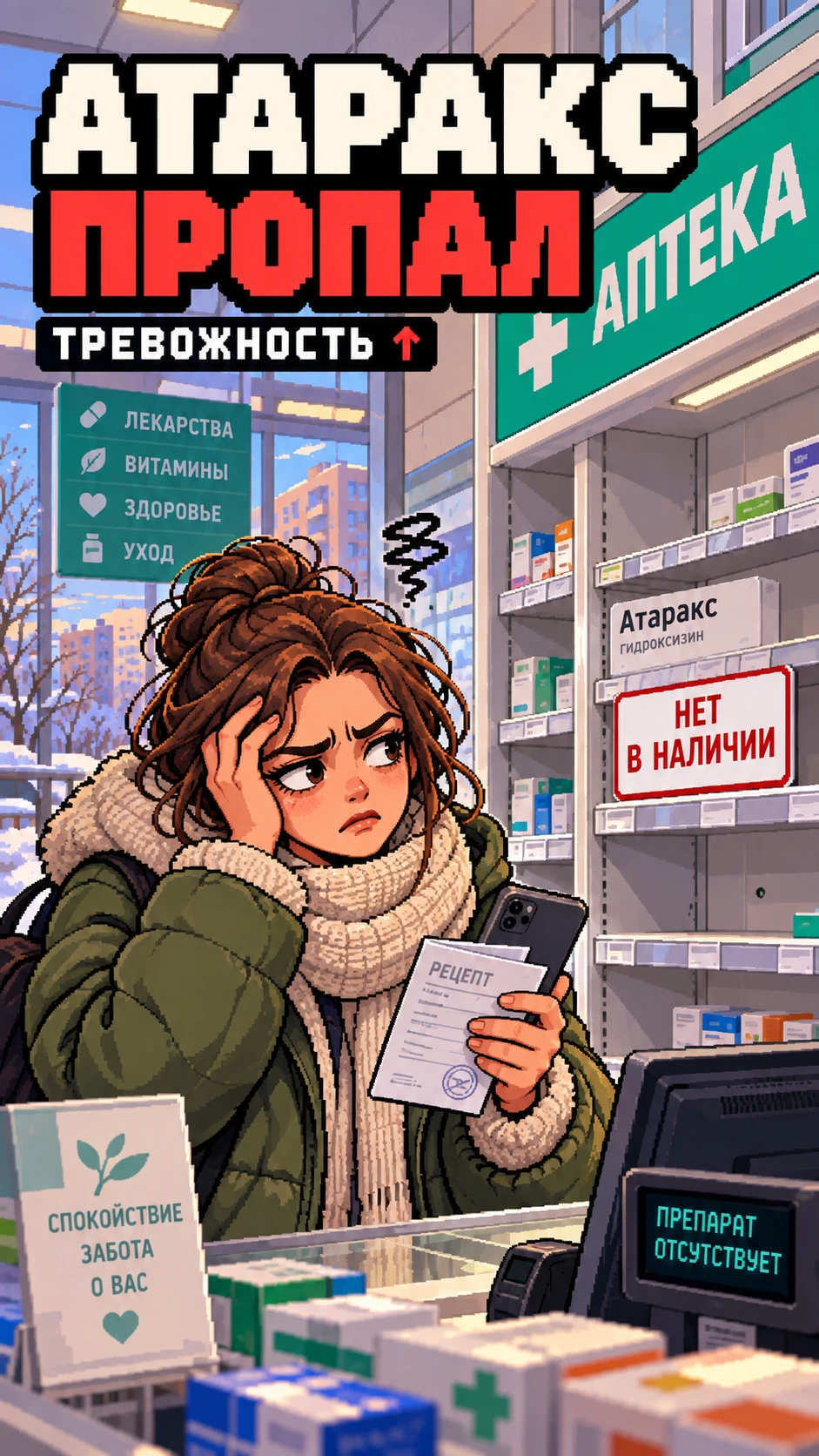 💊 «Атаракс» начал массово пропадать из российских аптек
