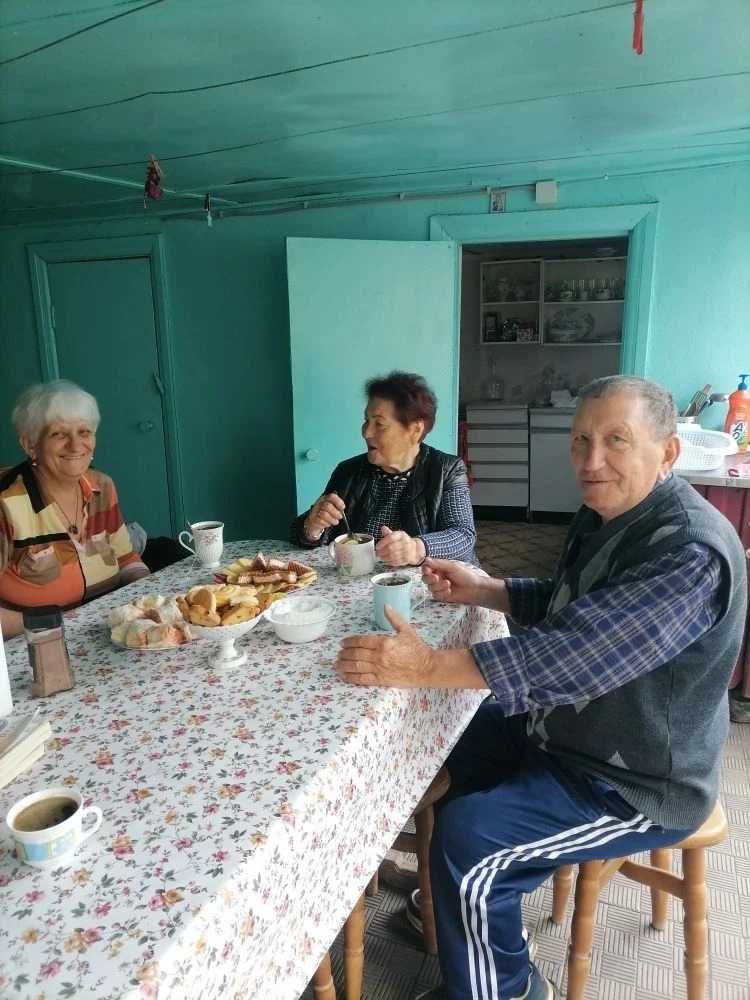 Прошла душевная встреча «посиделки у дома» в отделении социального обслуживания на дому...