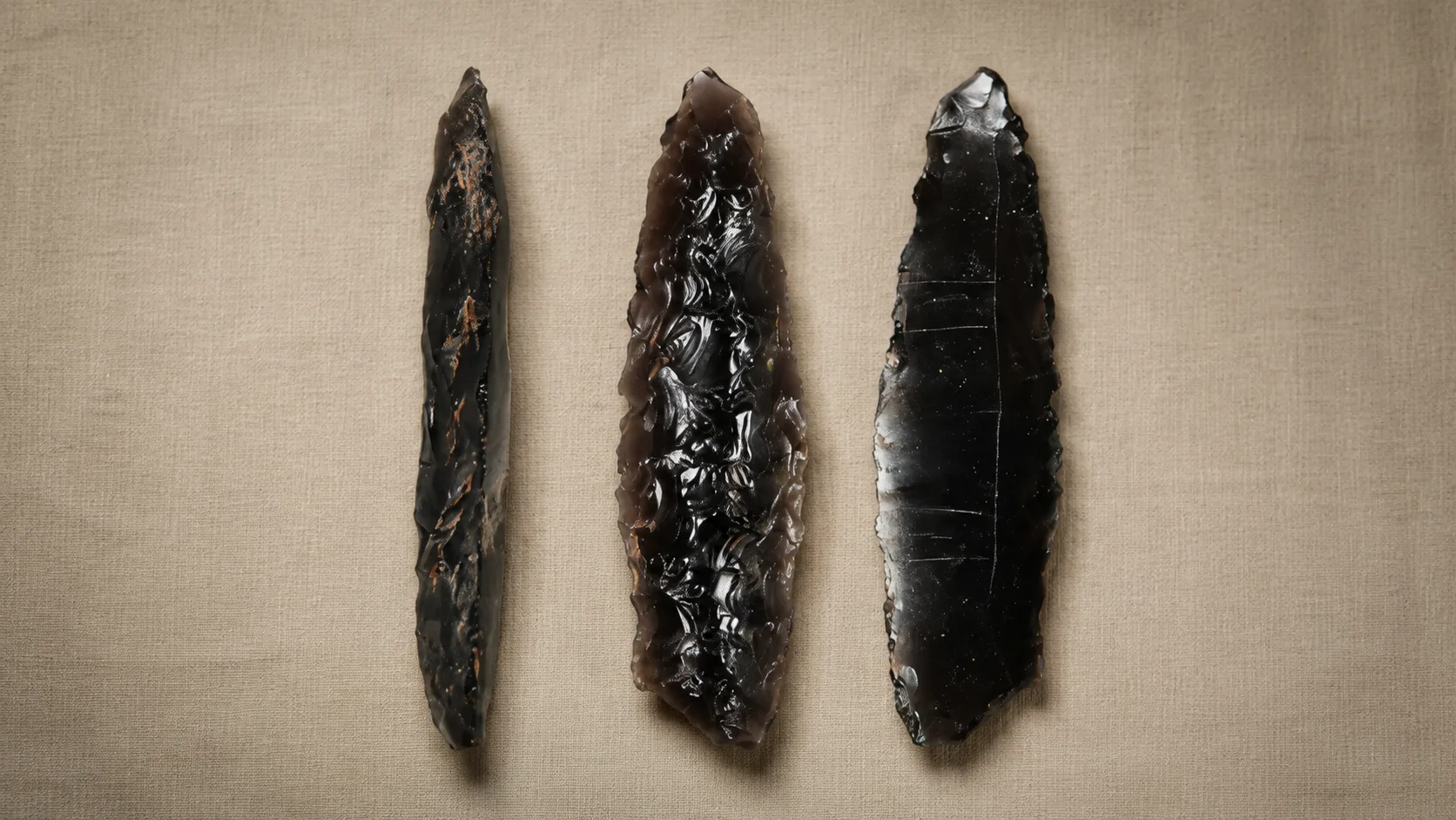 На 9000-летних стрелах нашли загадочные символы