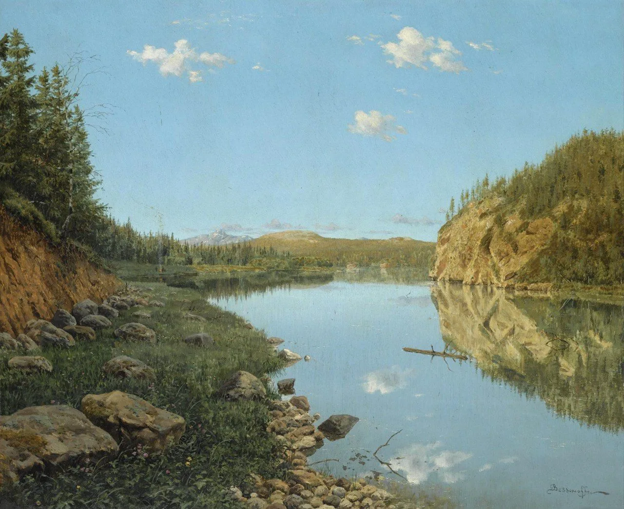 «Уральский пейзаж».
Холст, масло

— Бессонов Борис Васильевич,
(1862–1934)

📍Частное собрание.

Пей