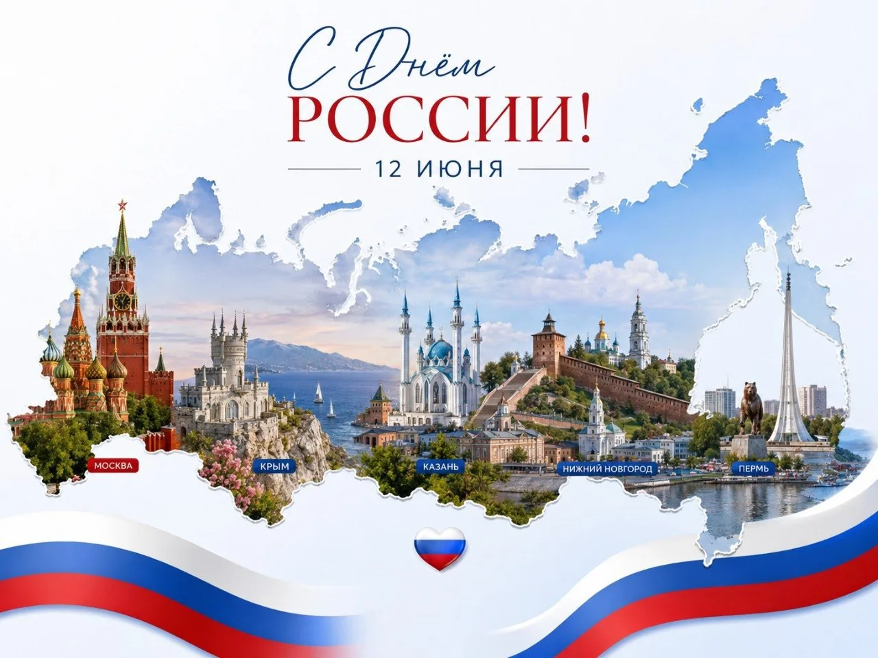 Ассаляму алейкум! Поздравляем вас с Днём России 🇷🇺

12 июня — это день, который напоминает нам о ц