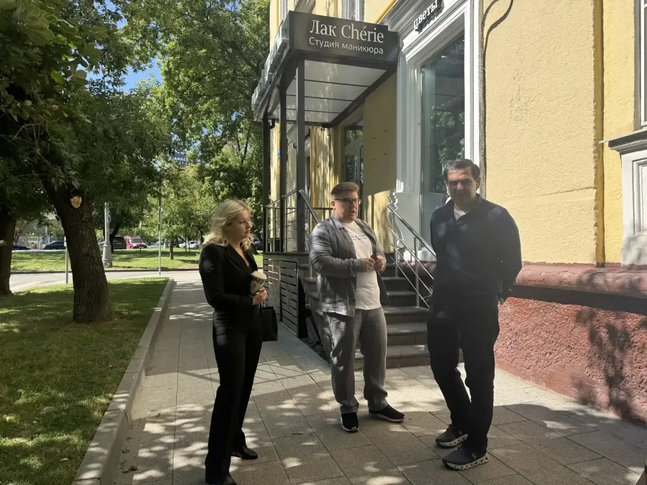 Осмотр территории района