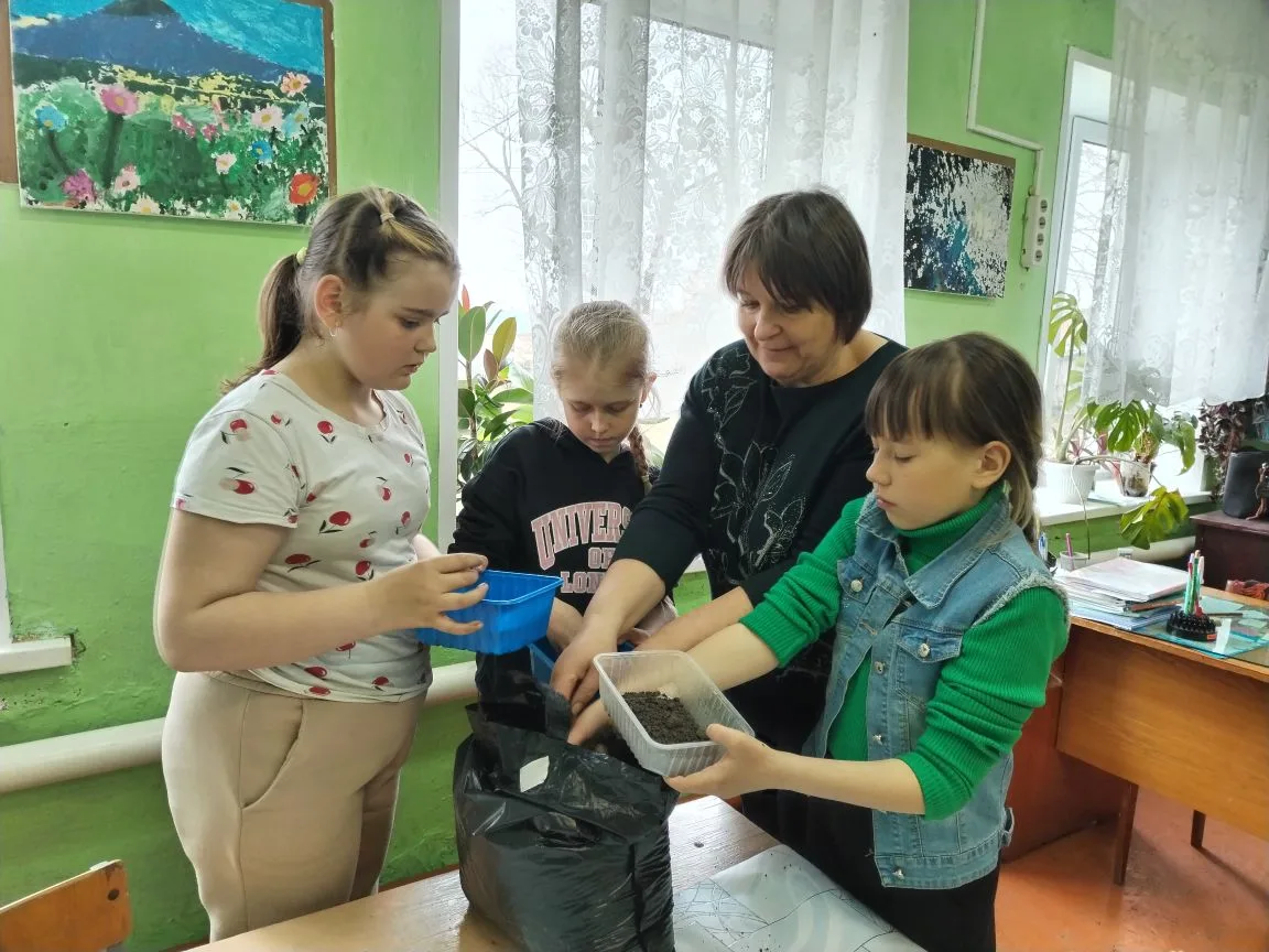 «День Земли в МБОУ "Гагаринская ООШ": забота начинается с малого»