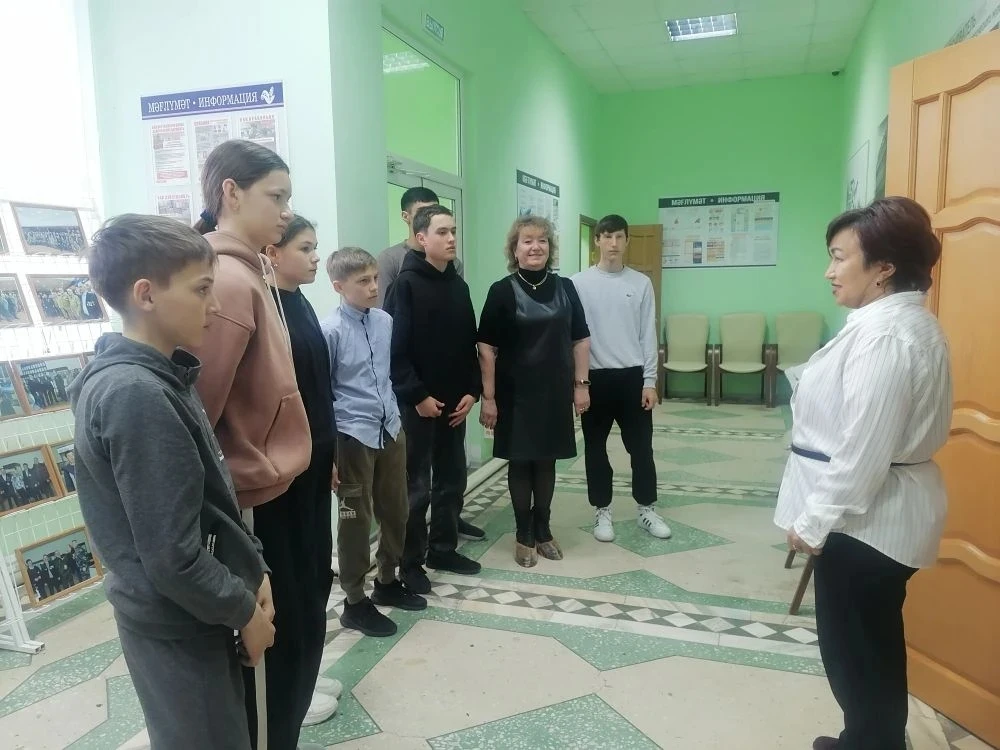 В рамках декады Дня единых действии, обучающиеся нашей школы посетили Краеведческий муз...