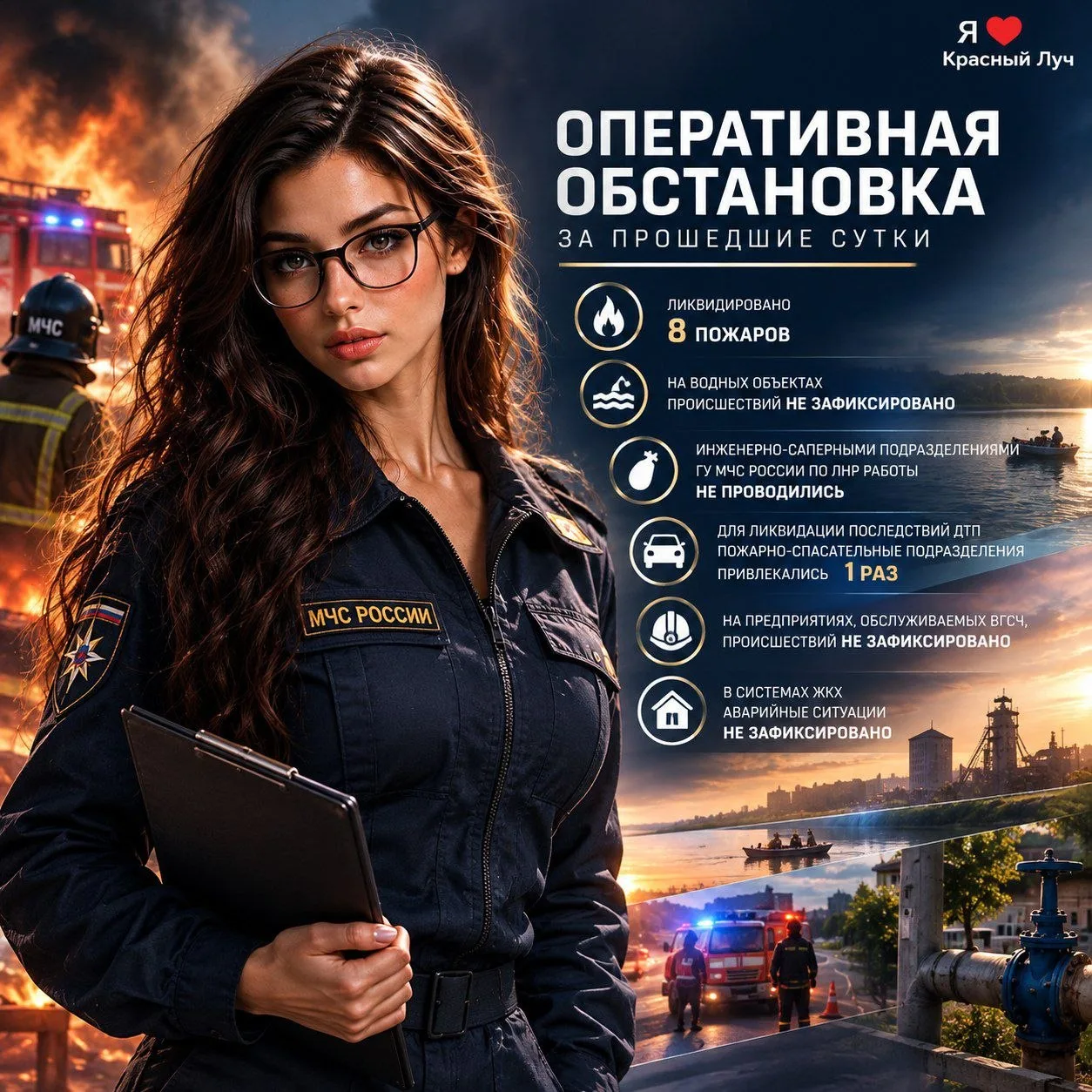 Оперативная обстановка за прошедшие сутки: