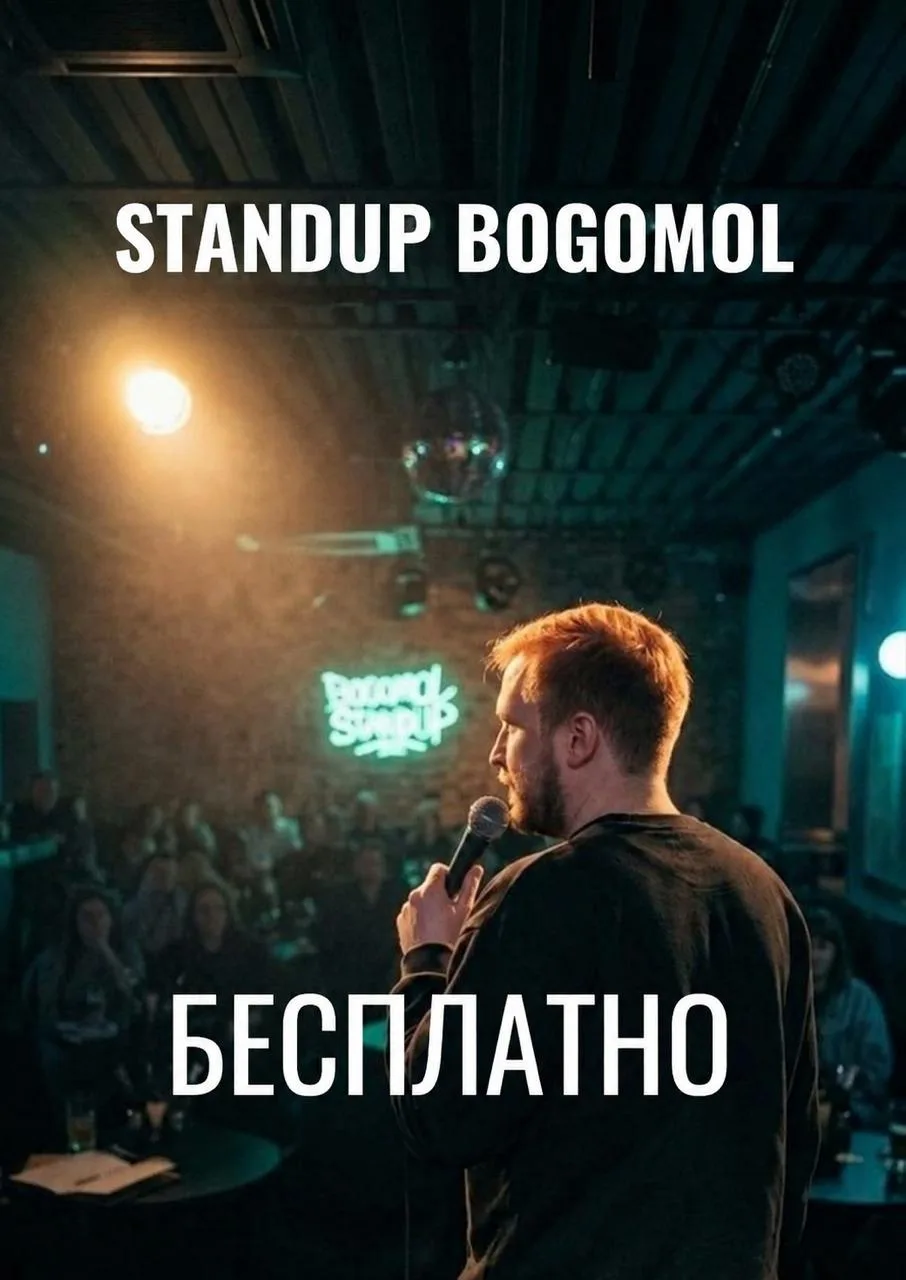 🎟 Раздаем бесплатные билеты на стендап.