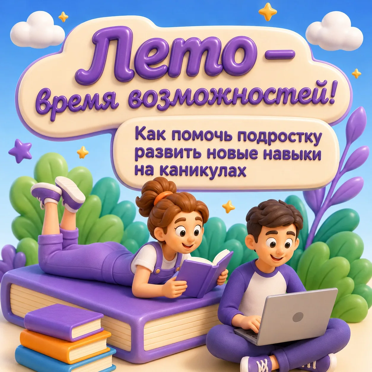 Летние каникулы – «точка роста»

☀️У школьников появляется свободное время, чтобы освоить новые увле