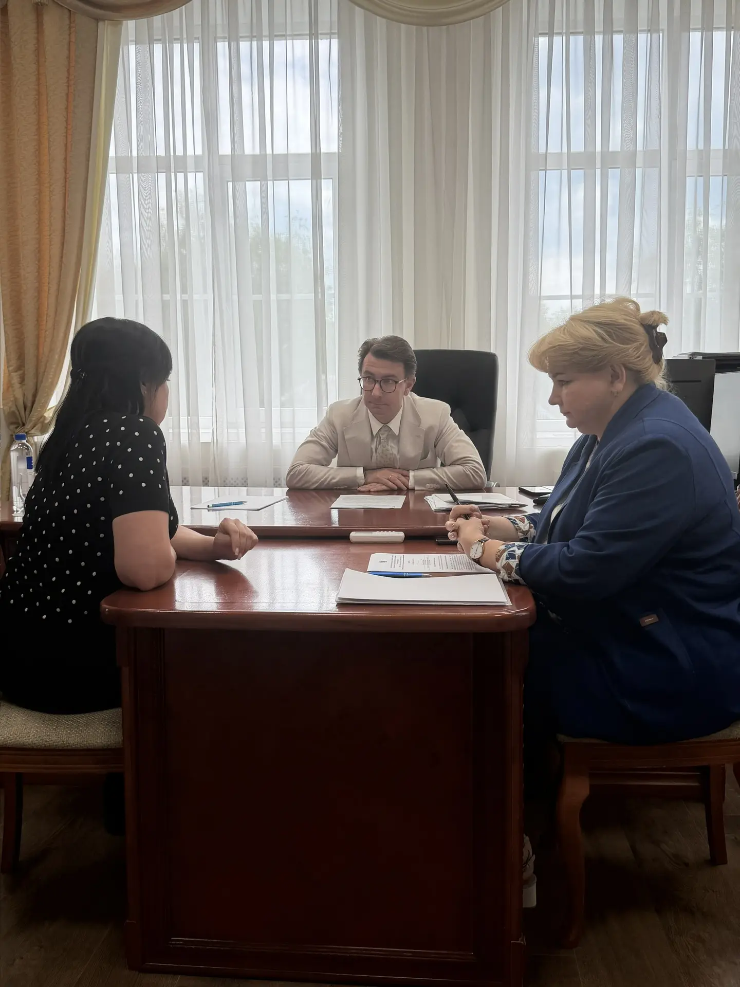 Прием граждан в Октябрьском районе❗
 
4 июня, министр имущественных и земельных отношений, финансово