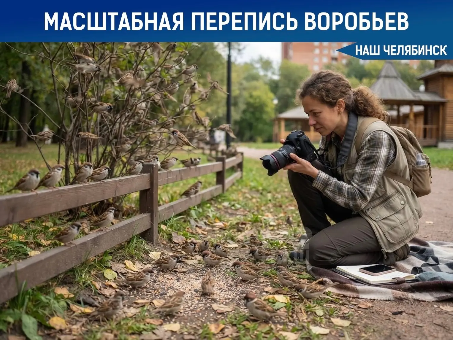 🔍 В России потратят миллионы, чтобы пересчитать воробьёв