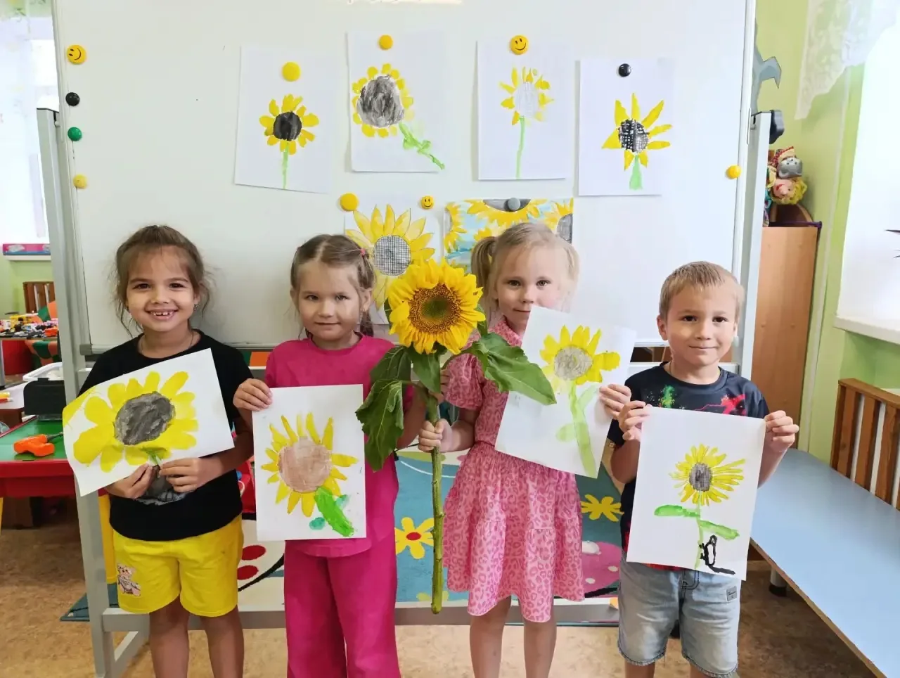 🌻 Последний день лета — и такое солнечное занятие! 🌻