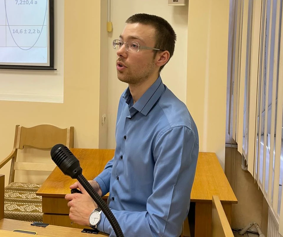 Поздравляем Мирослава Лебединского с получением президентской стипендии!