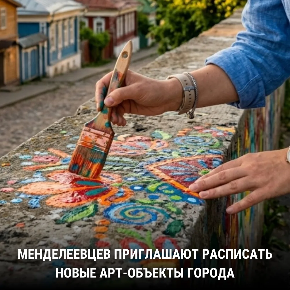 ✨ У вас есть уникальный шанс не просто украсить Менделеевск, а по-настоящему войти в его историю! С 