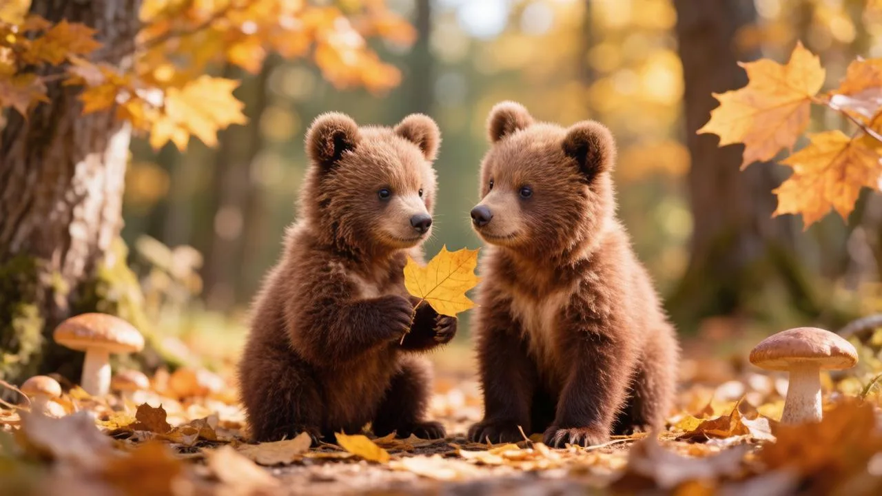 🐻  Двух медвежат заметили в районе п. Бира ЕАО