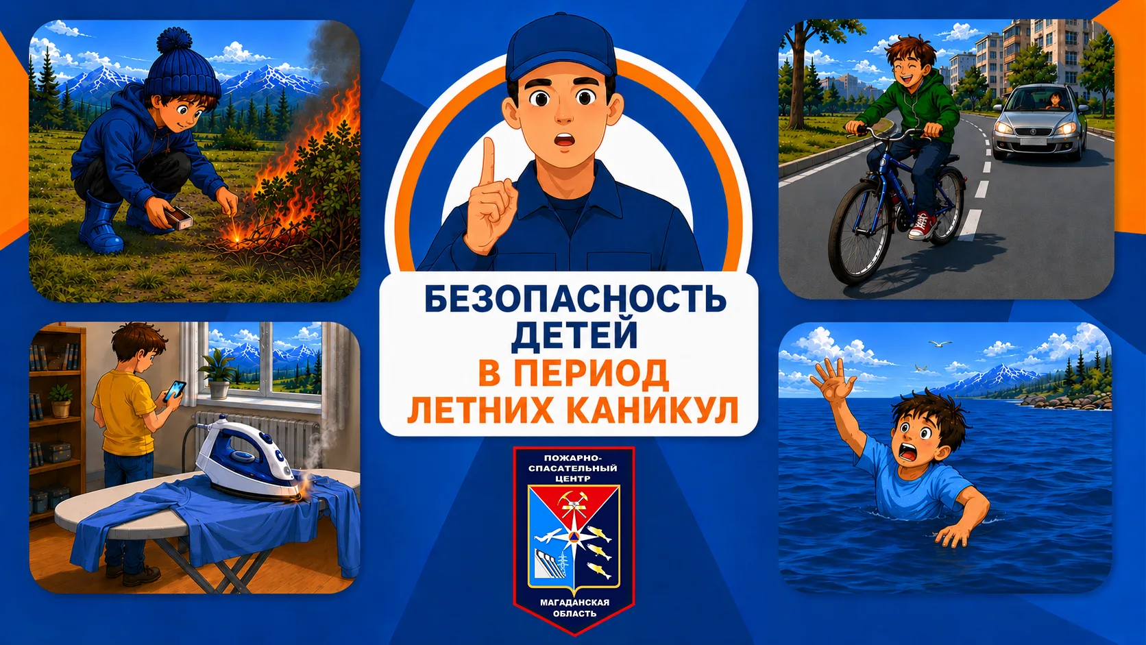 БЕЗОПАСНОСТЬ В ПЕРИОД ЛЕТНИХ КАНИКУЛ 👧☝