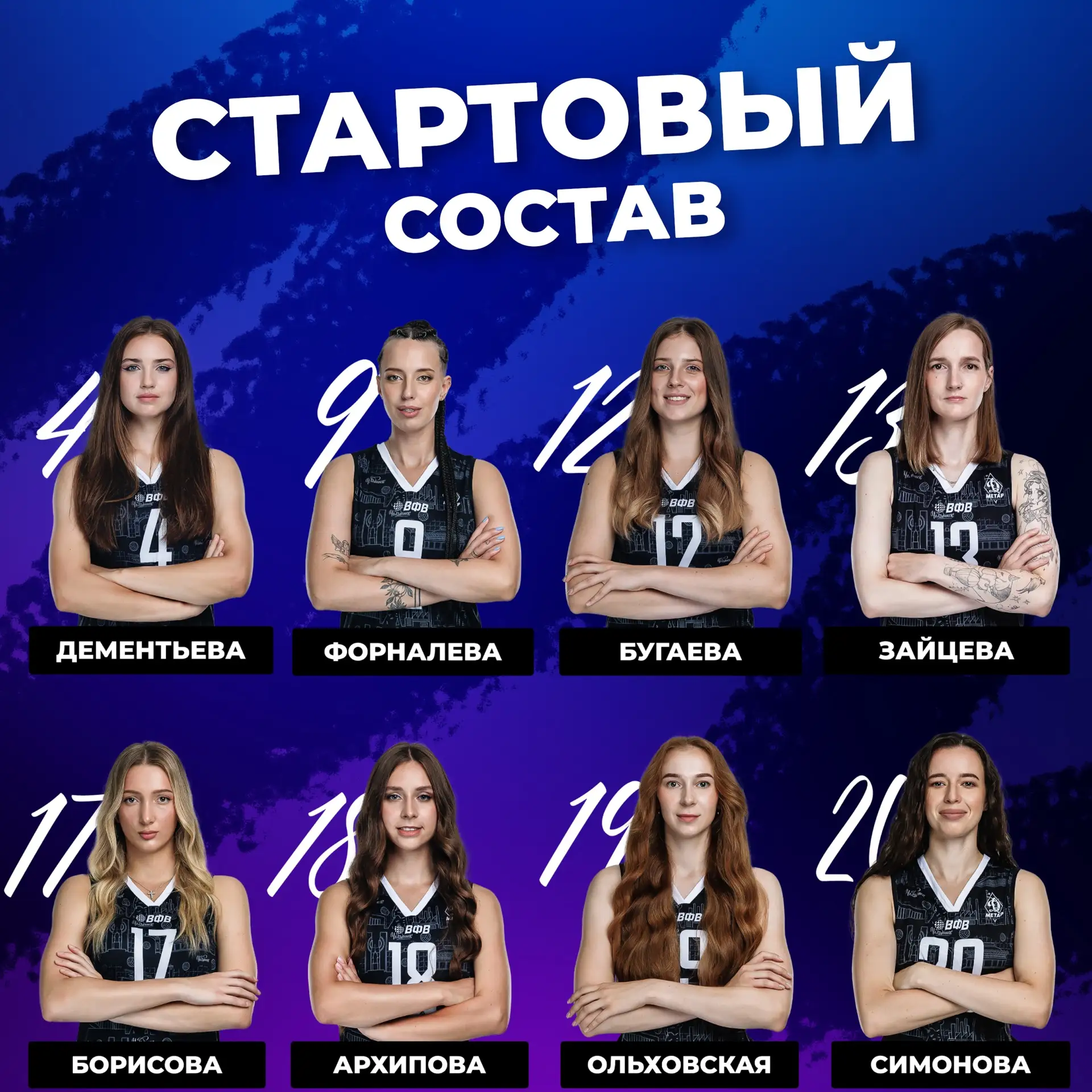 Вышли на матч с Москвой💙