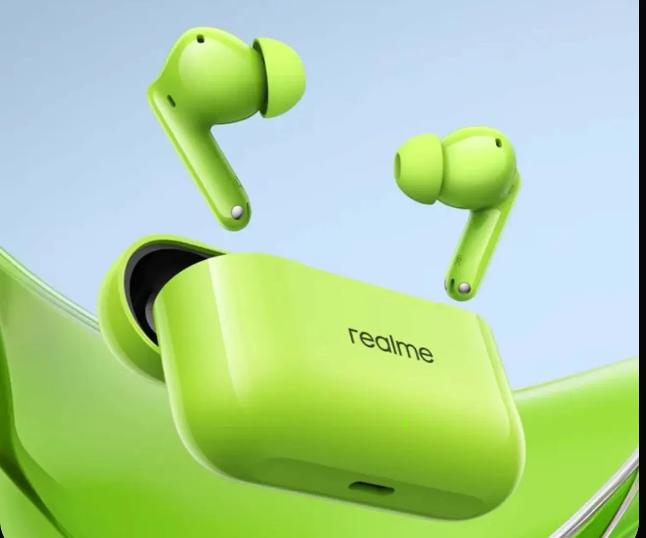 Розыгрыш ЯДЕРНО-ЗЕЛЕНЫХ наушников realme