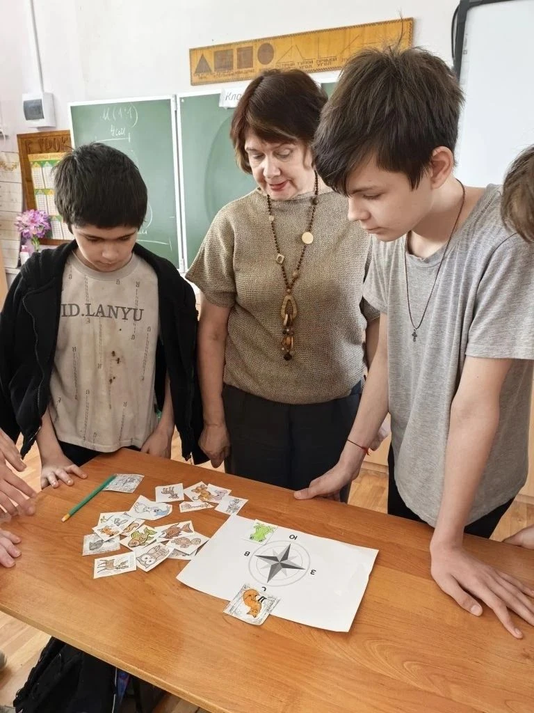 В ГОУ ТО «Щёкинская школа для обучающихся с ОВЗ прошли соревнования по ориентированию с...