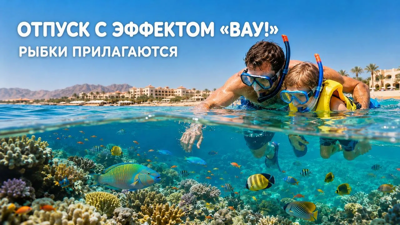🐠 «А там рыбки будут?» — будут! И не две грустные кильки у пирса, а настоящее Красное ...
