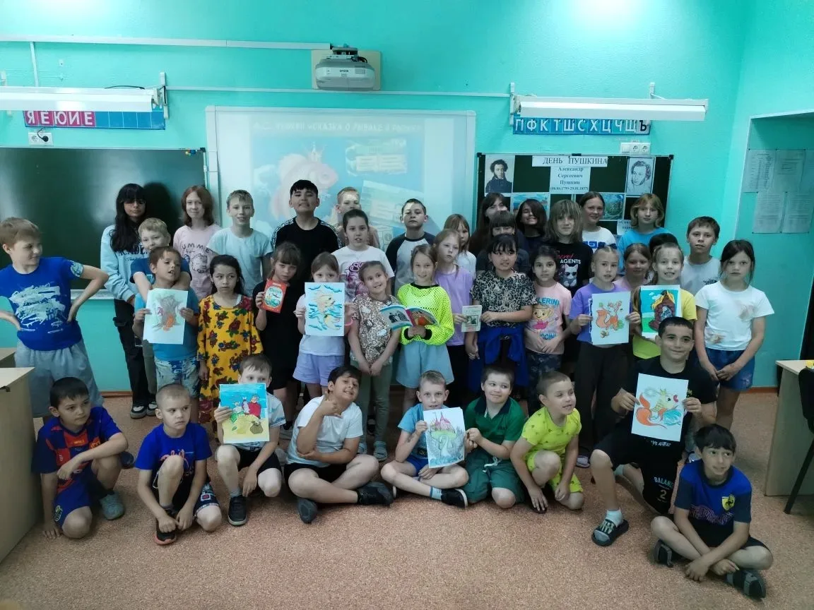 День Пушкина в нашем лагере! 🎭📚