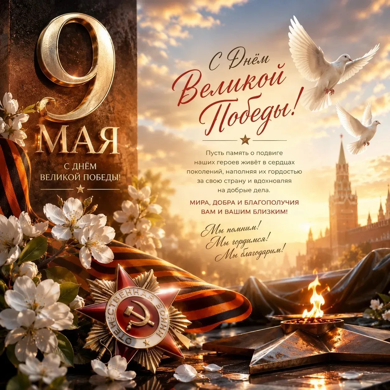 С Днём Великой Победы!