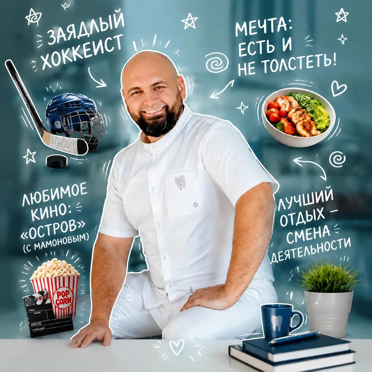 Мы привыкли рассказывать о наших врачах через их опыт, специализацию и профессиональные...