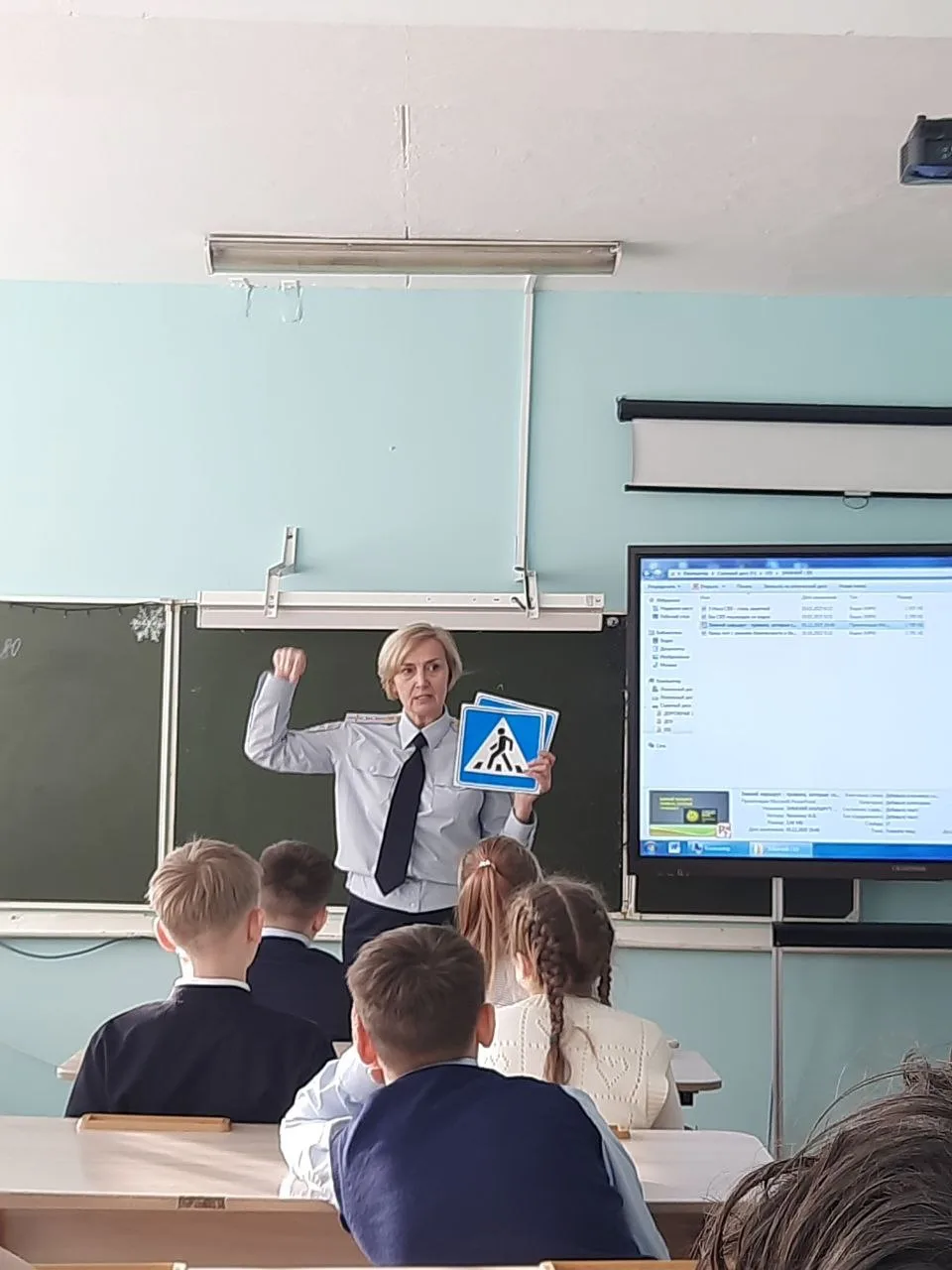 В рамках профилактической работы по предотвращению дорожно-транспортных происшествий 05.02 состоялас