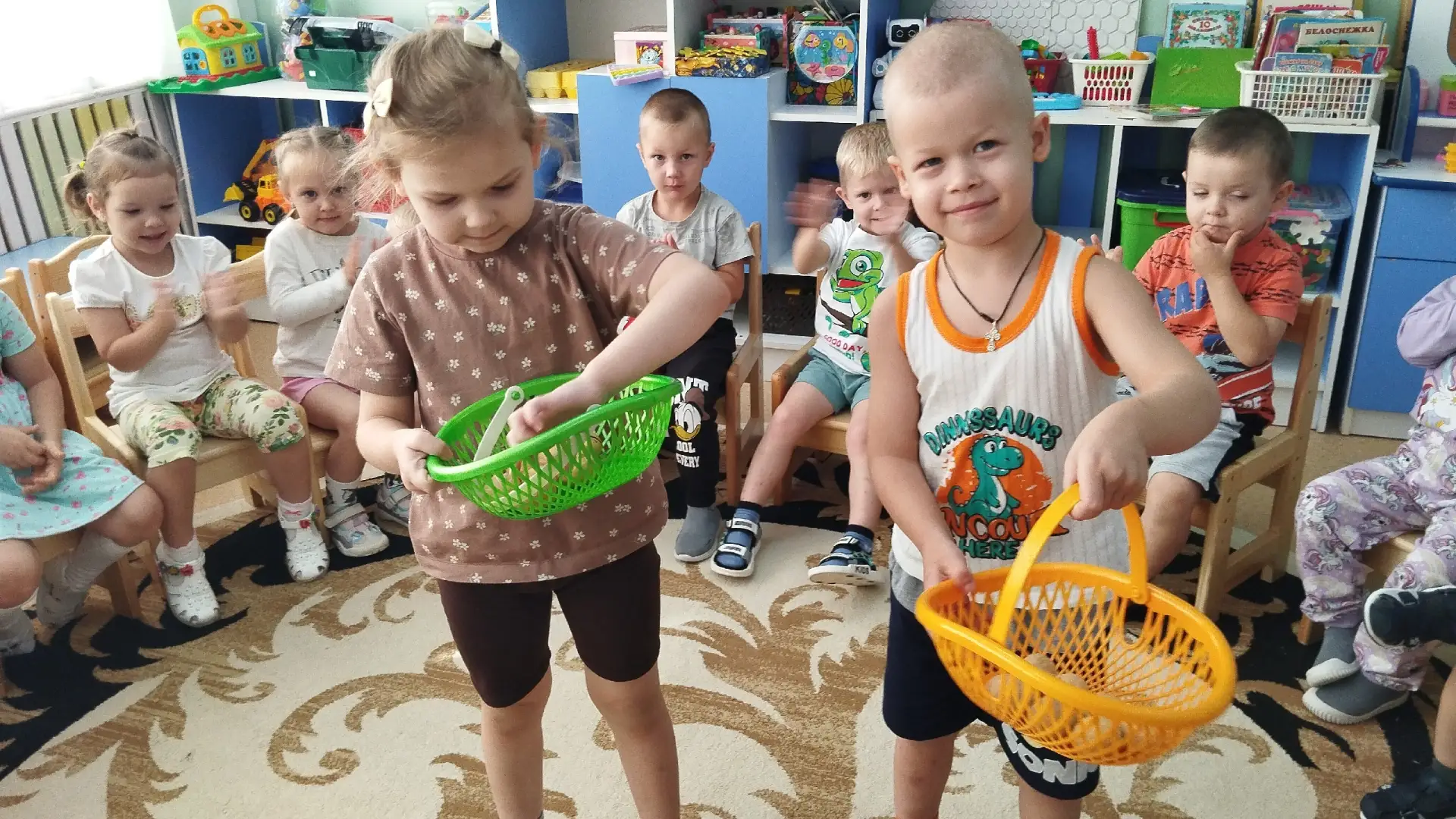 В средней группе «Фиксики» прошёл душевный праздник, посвящённый Ореховому (Хлебному) С...