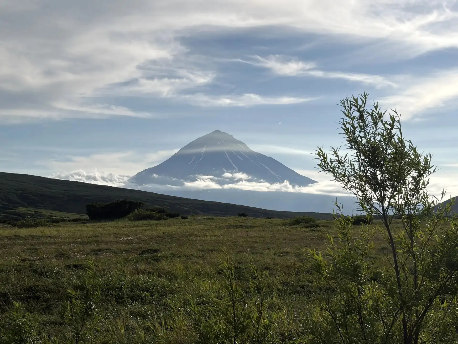 Вулкан Опала — одинокий великан Камчатки 🌋