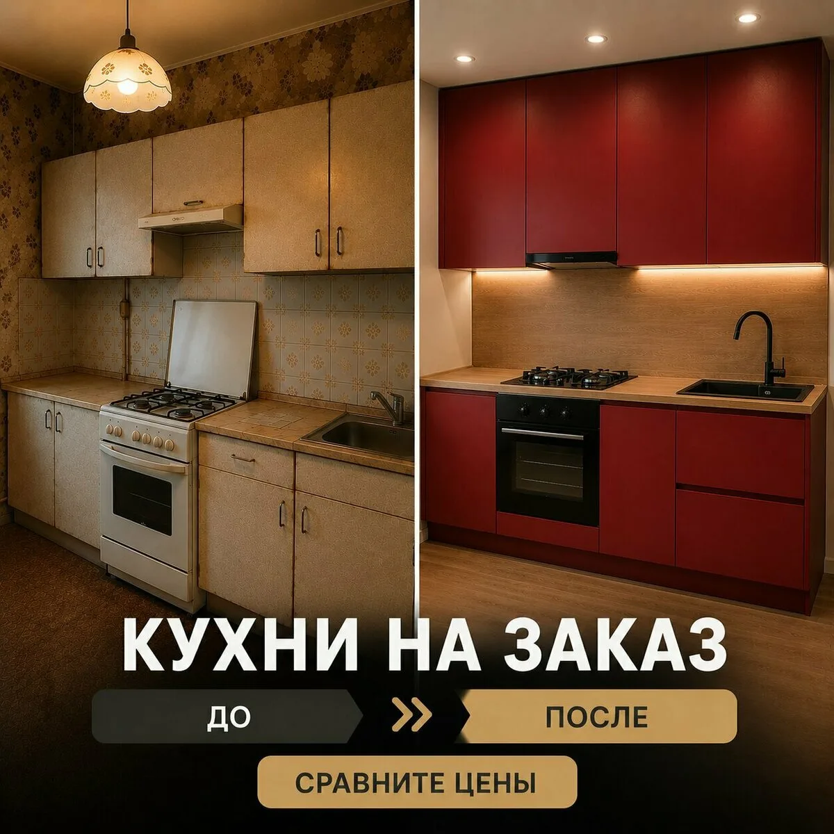 Кухни в Оренбурге по низким ценам!