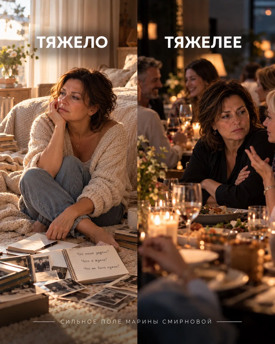 Тяжело разобраться с причинами своих обид.