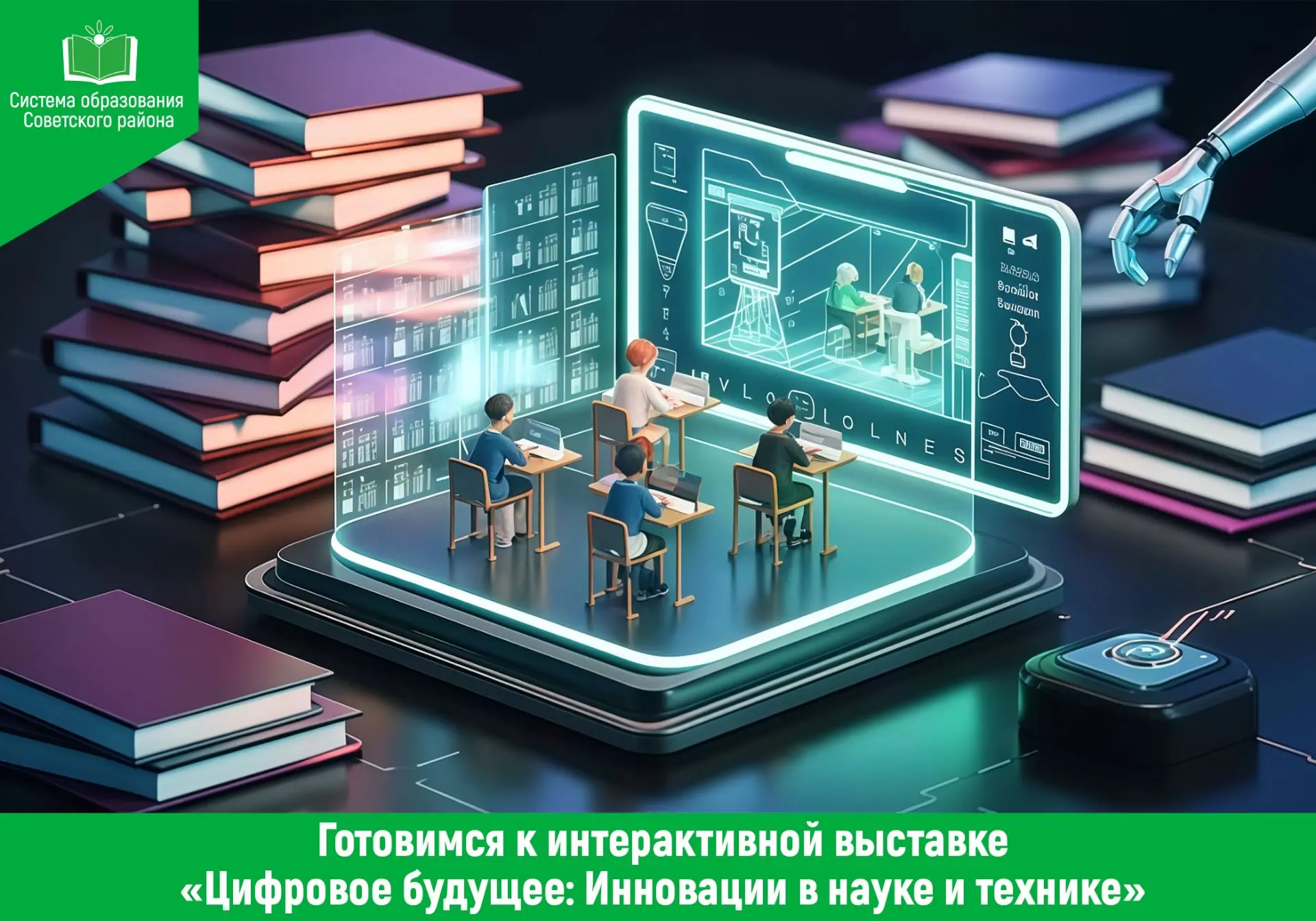❗️ Готовимся к интерактивной выставке