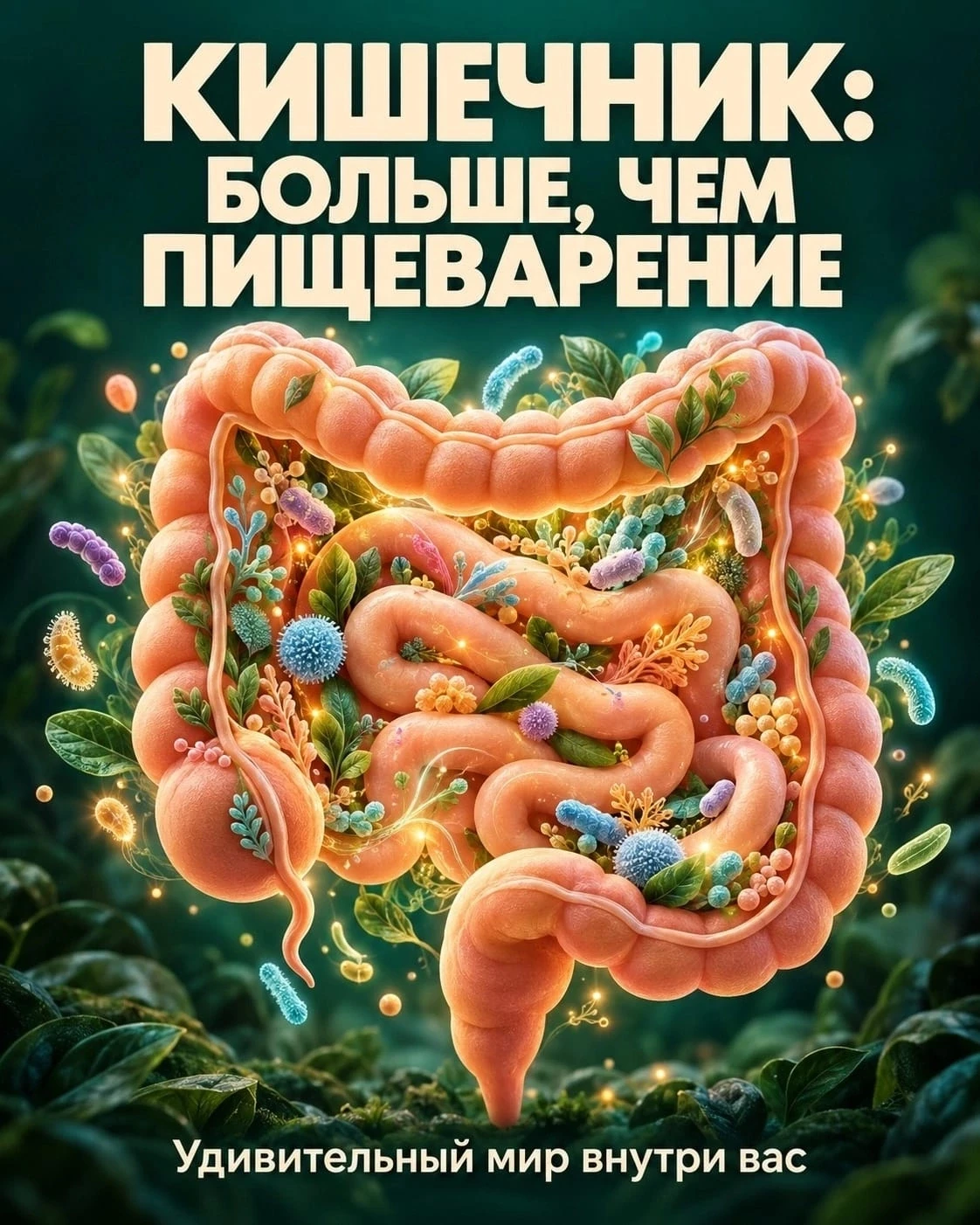 🥗 Интересные факты о ЖКТ, о которых вы, возможно, не знали