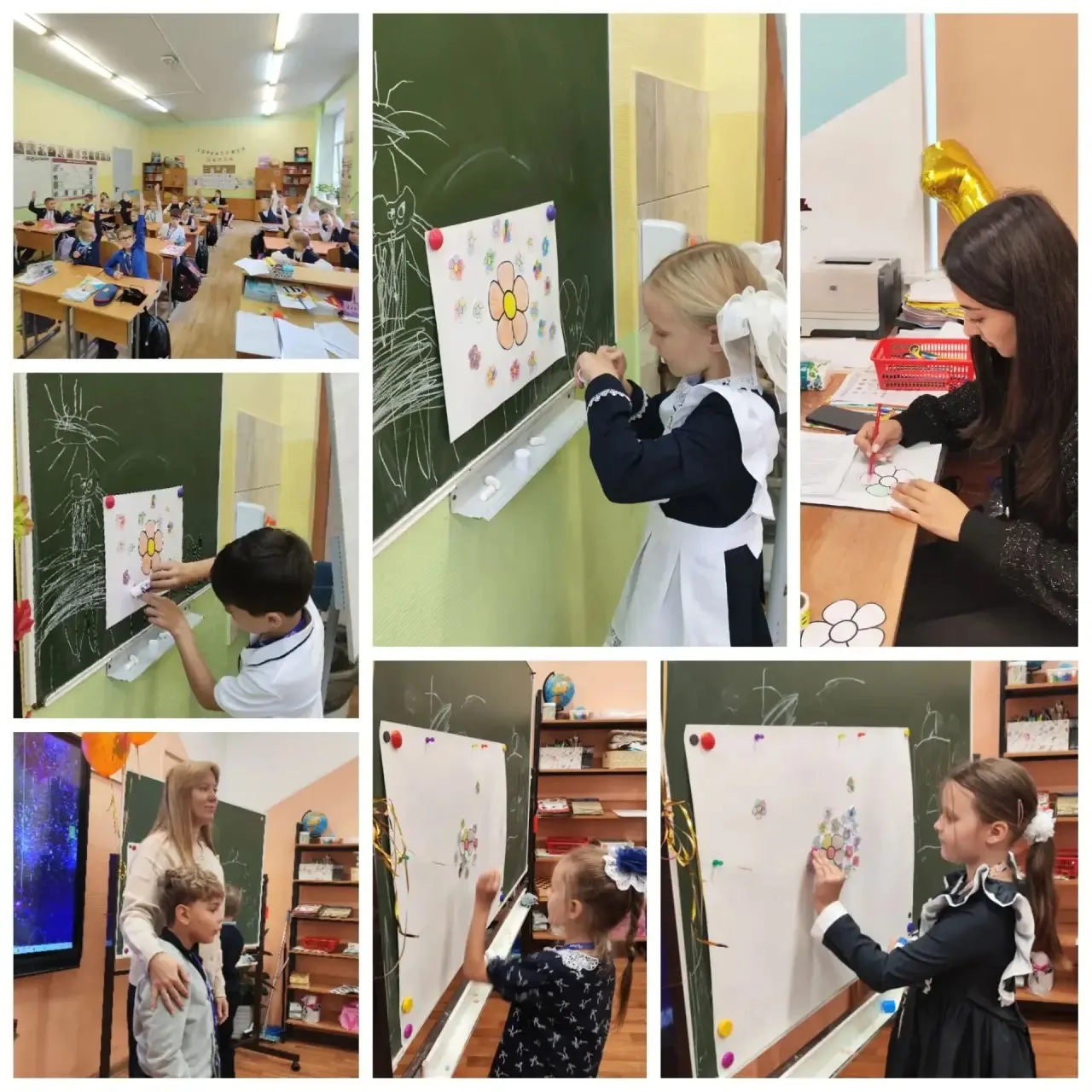 В первых классах начинаются занятия по адаптации!