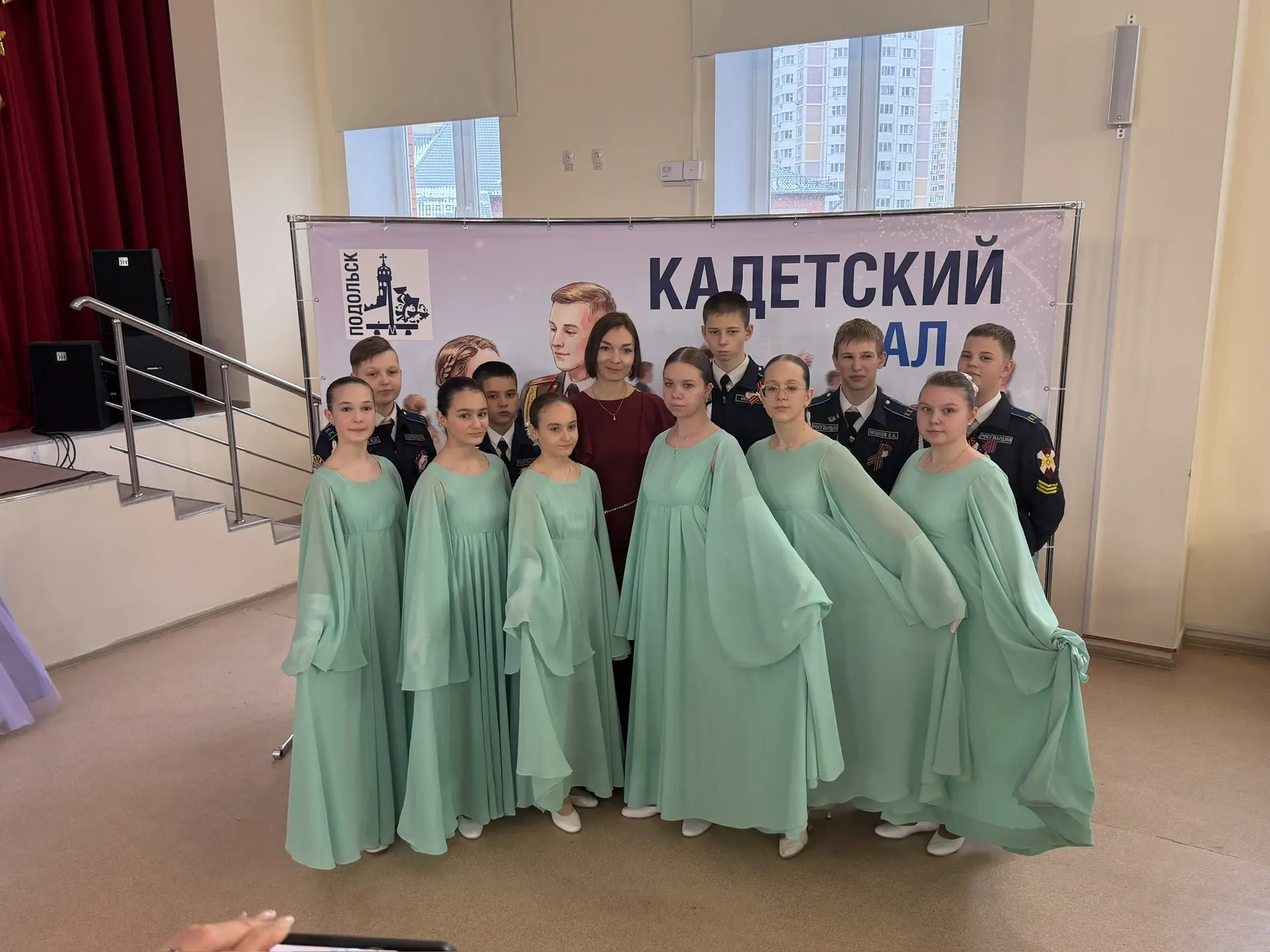 💫 «Вальс Победы» в Подольске: когда грация встречает мужество 💫  В Городском округе Подольск с разма