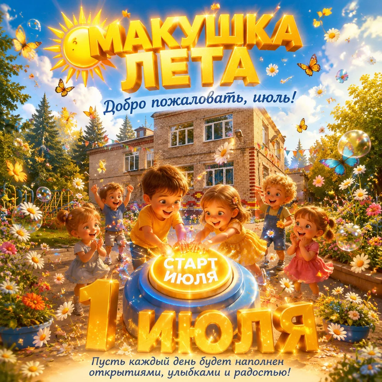 До свидания, июнь! Здравствуй, июль!