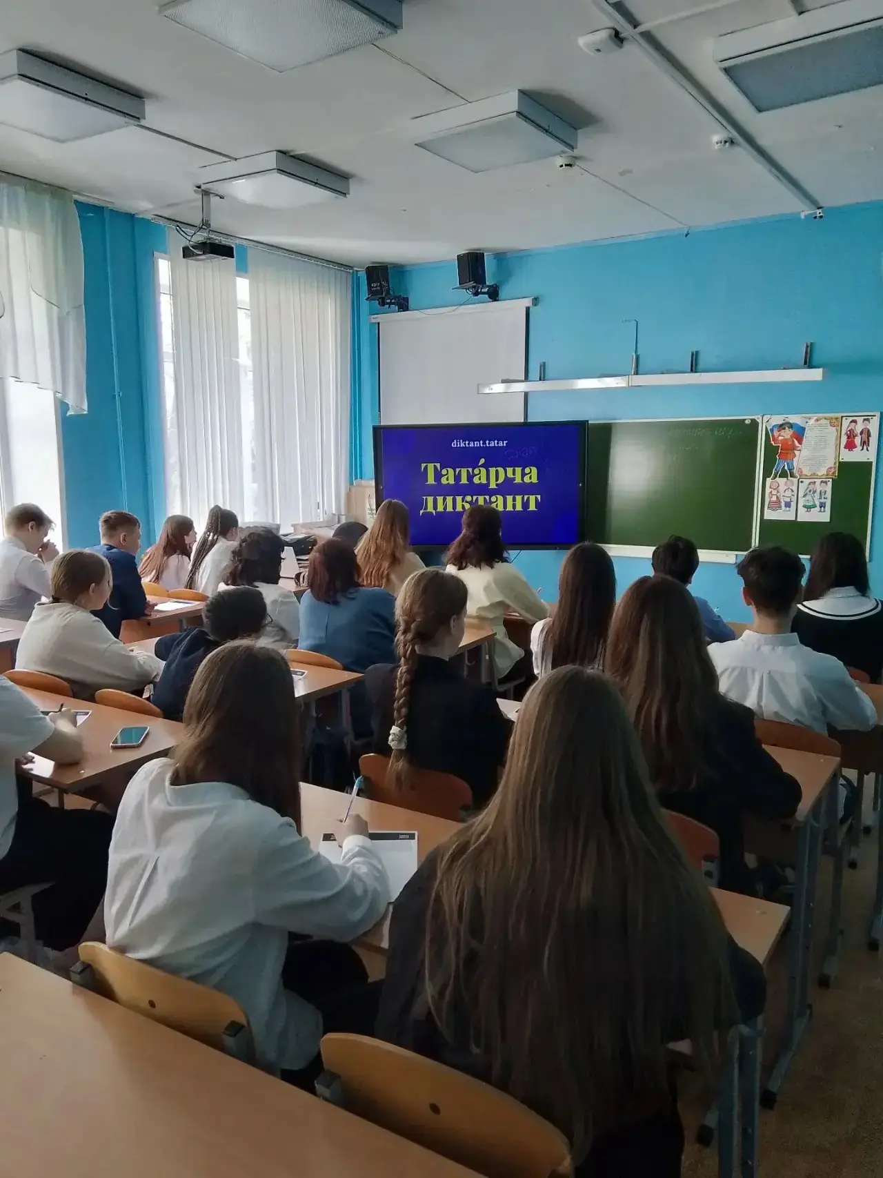 24 нче апрель көнне лицейда «Татарча диктант» акциясе  үткәрелде. Быел ул Г.Тукайның ту...