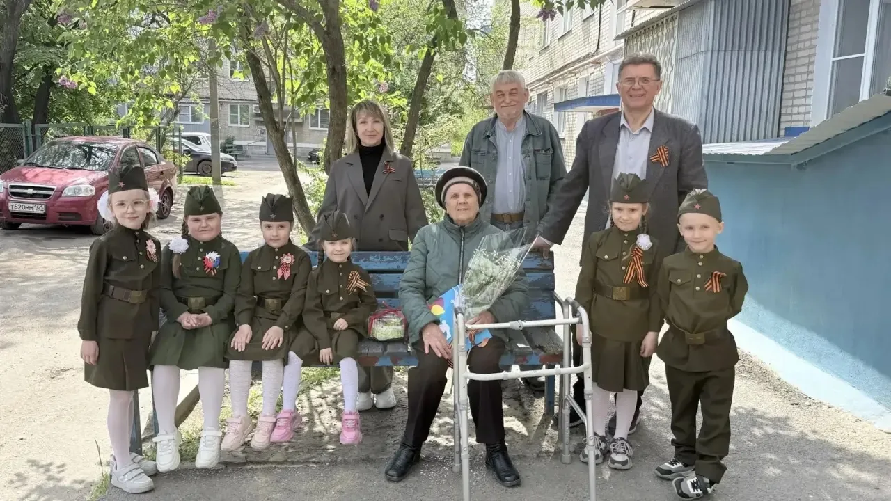 ✅ В Каменске в дни празднования 81-й годовщины Победы заместитель главы Администрации города, началь