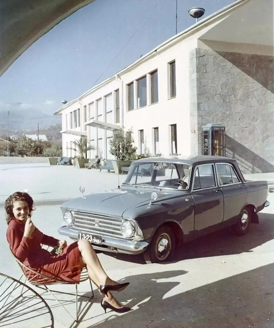 «Москвич» в Крыму, 1964 год