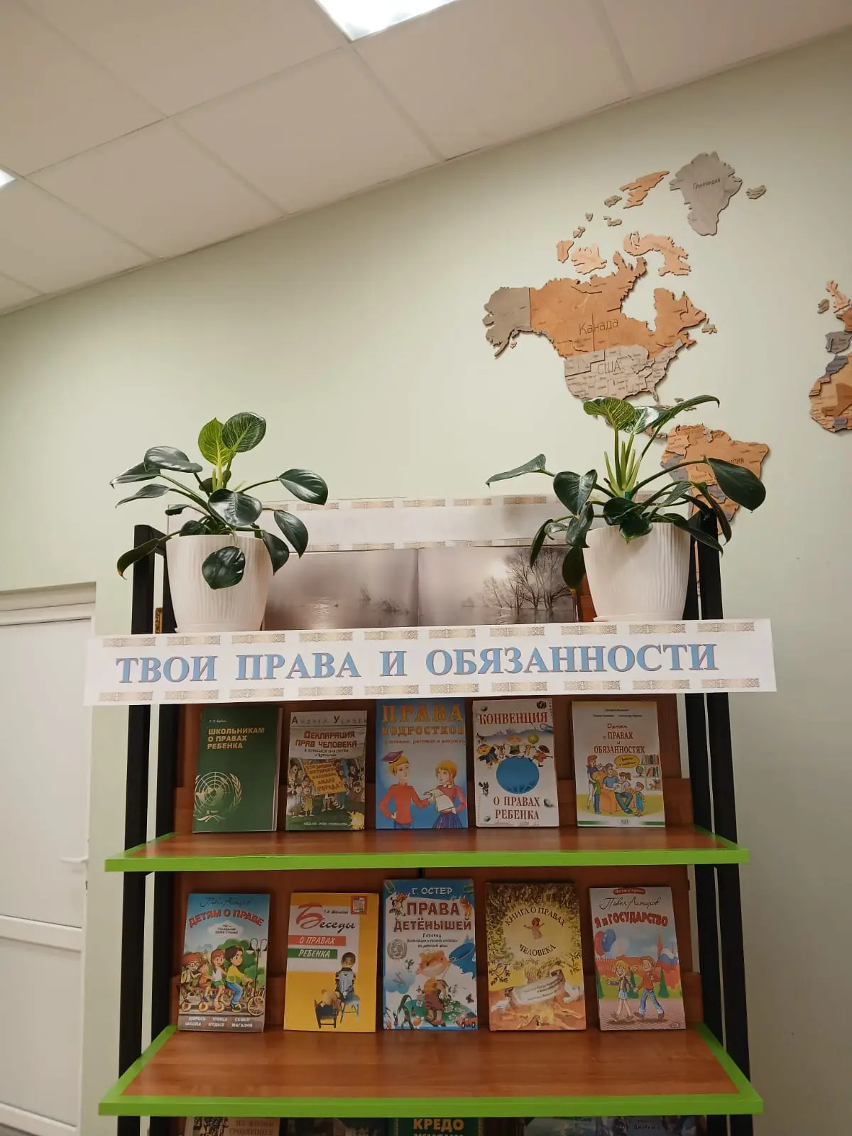 📚 В гимназии №3 Грозного оформлены книжные выставки в рамках месячника профилактики правонарушений и