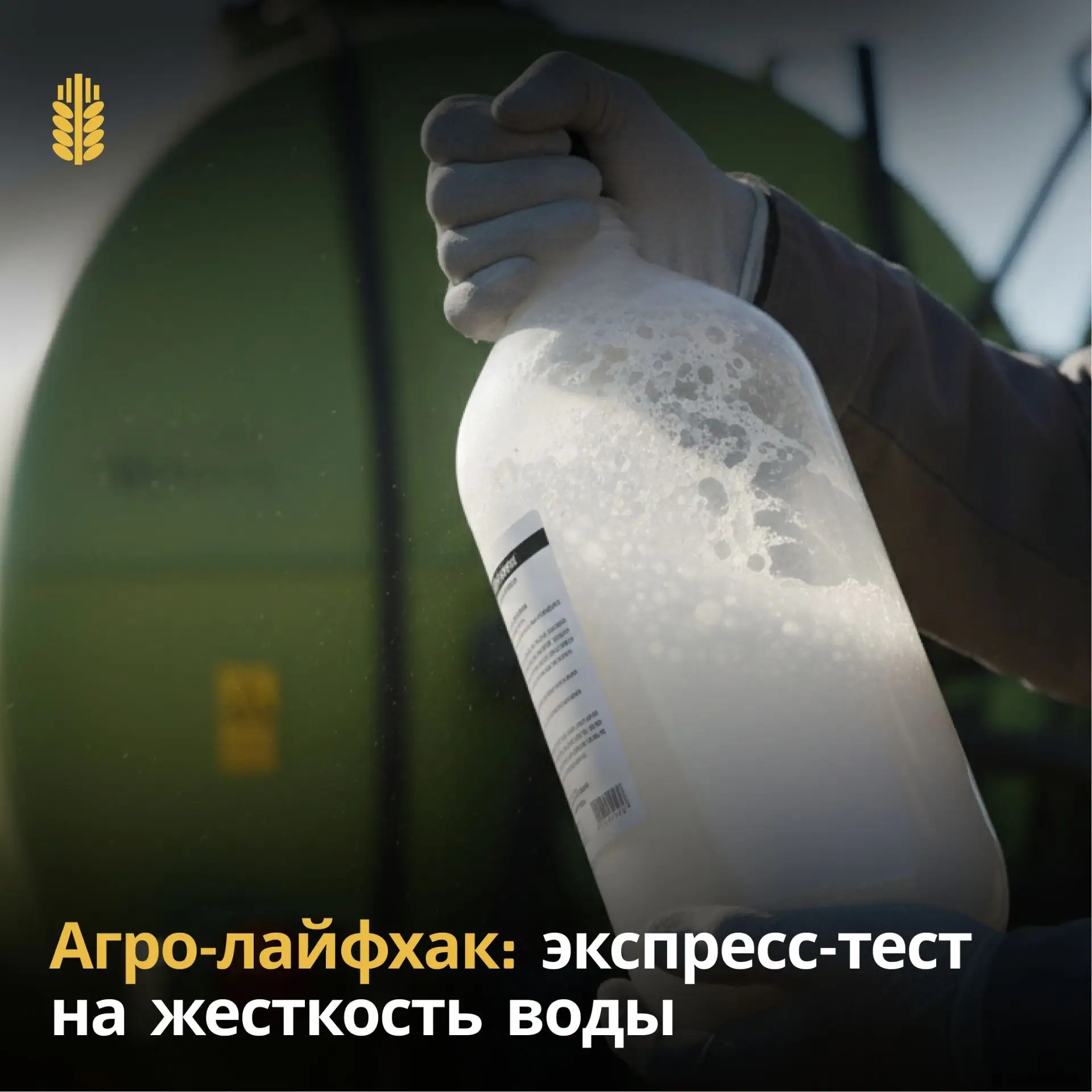 Как обычное мыло помогает агрономам повысить эффективность защитных обработок в поле.