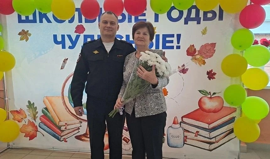 50 км ради преодолел начальник Назаровской Госавтоинспекции, чтобы лично поздравить сво...