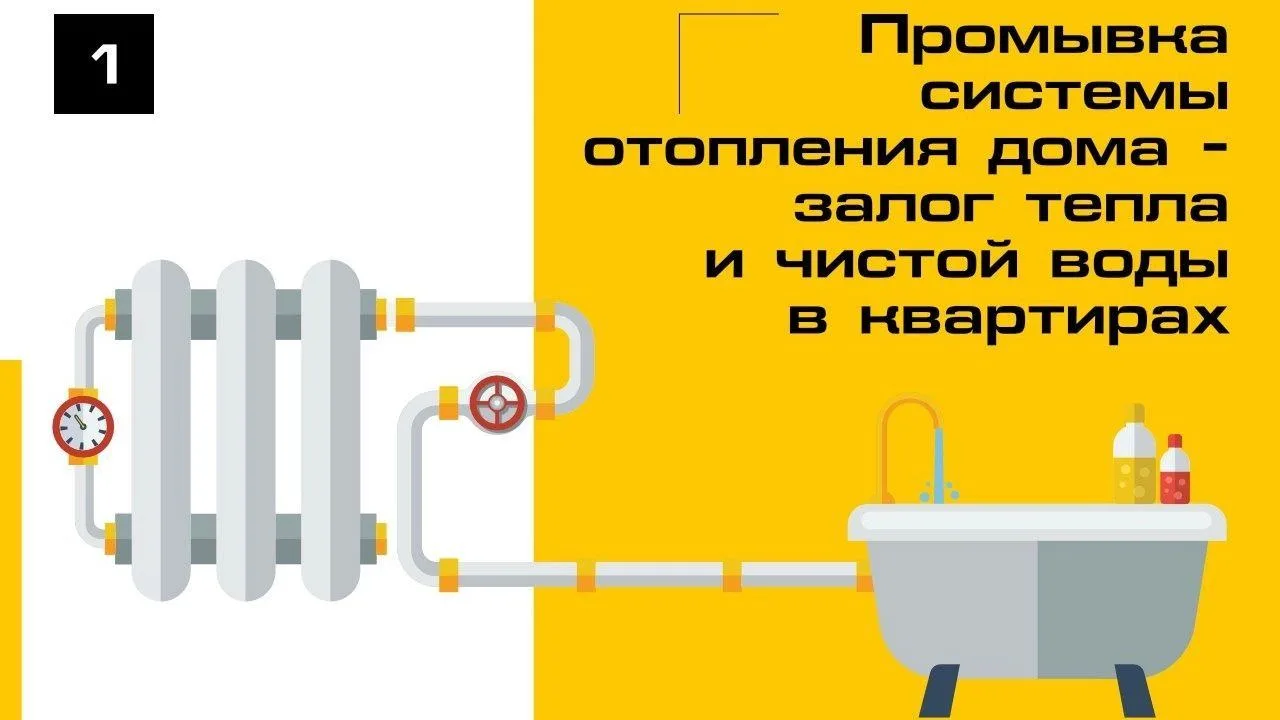 ООО "УК Абсолют" приступило к промывке систем ЦО МКД.