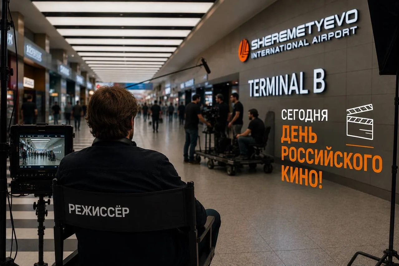 🎬 Аэропорт работает по скорректированному расписанию. Камера — мотор!