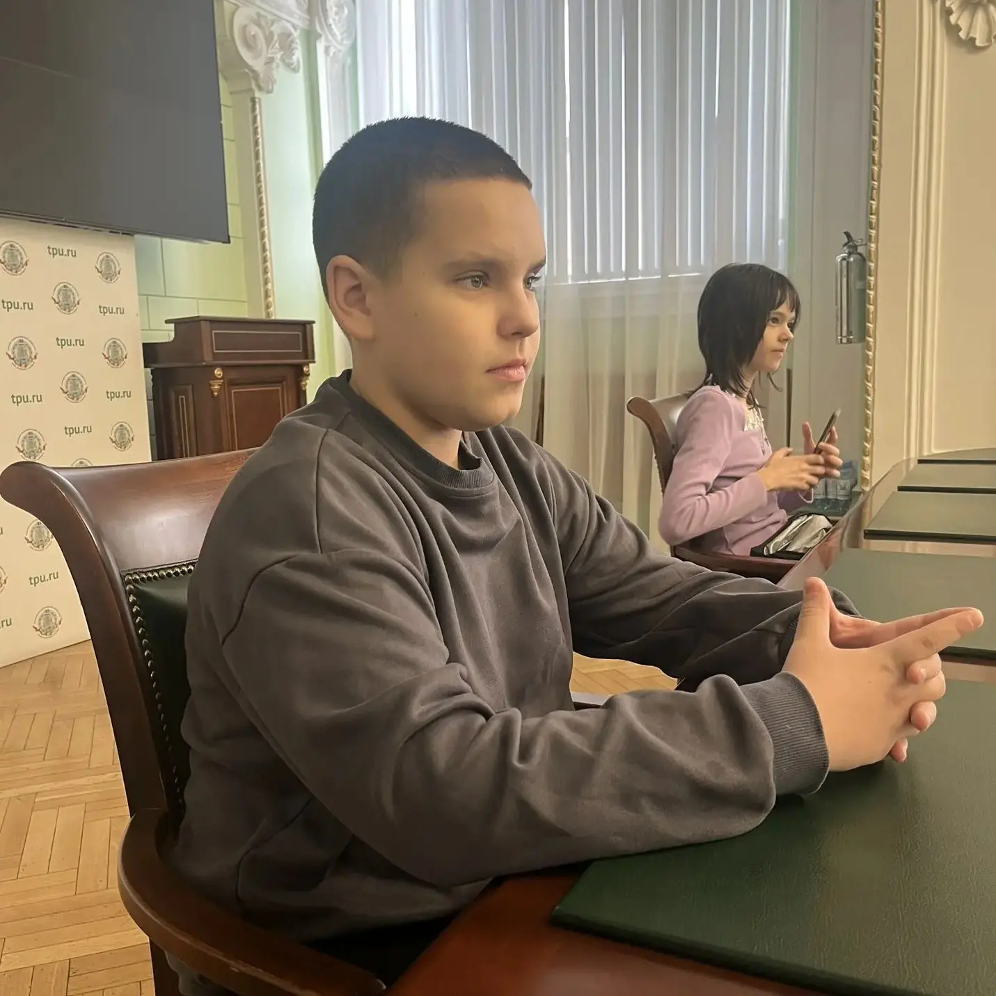 Из школы в университет: семиклассники в гостях у Томского политеха  Ученики 7 «Д» класса на один ден