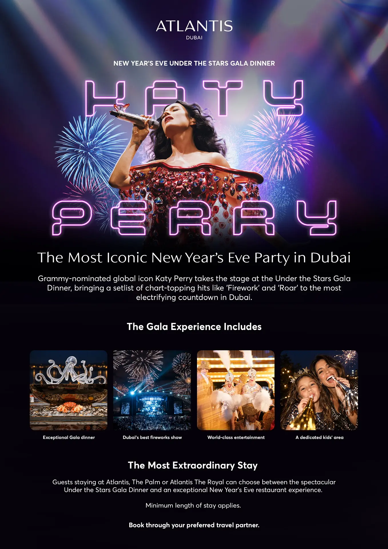 Новый год в Дубае с размахом: Atlantis Dubai готовит незабываемую ночь🇦🇪✨