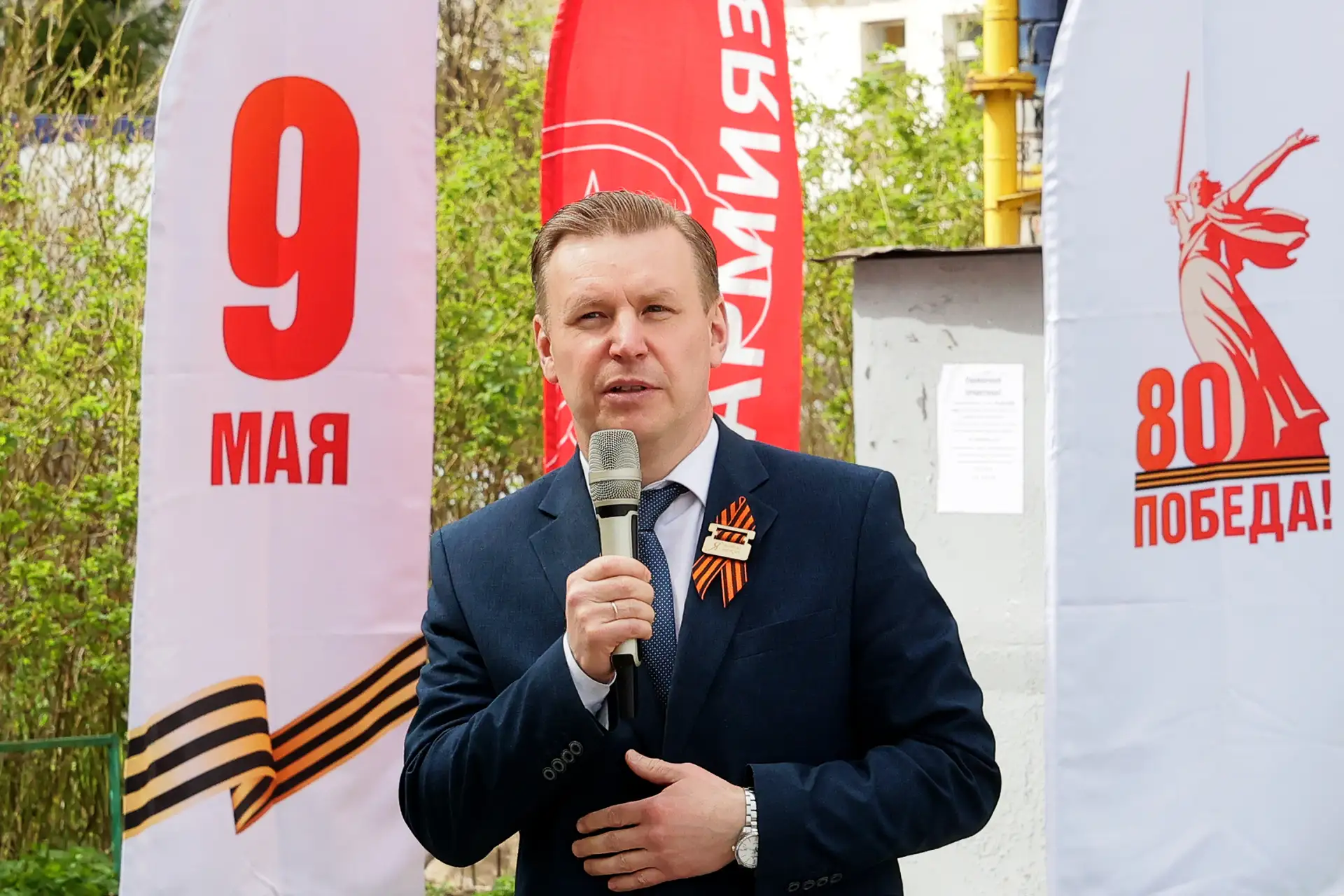 В Вологде торжественно открыли мурал, посвященный Герою Советского Союза Михаилу Казакову  Накануне 