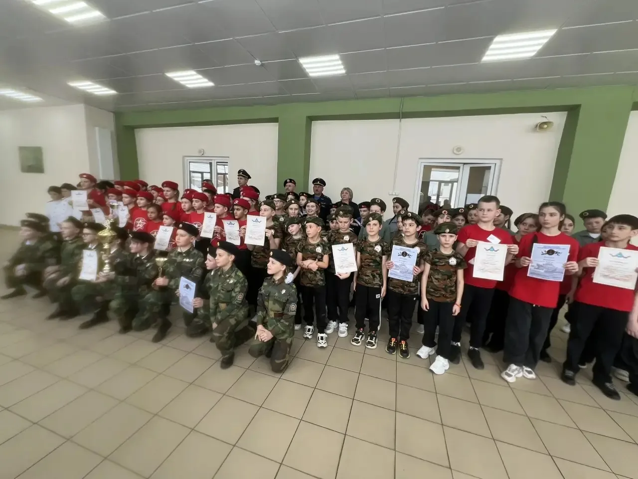 Юные патриоты стали  призёрами детской военно-спортивной игры «Юный защитник Отечества»  Сегодня наш