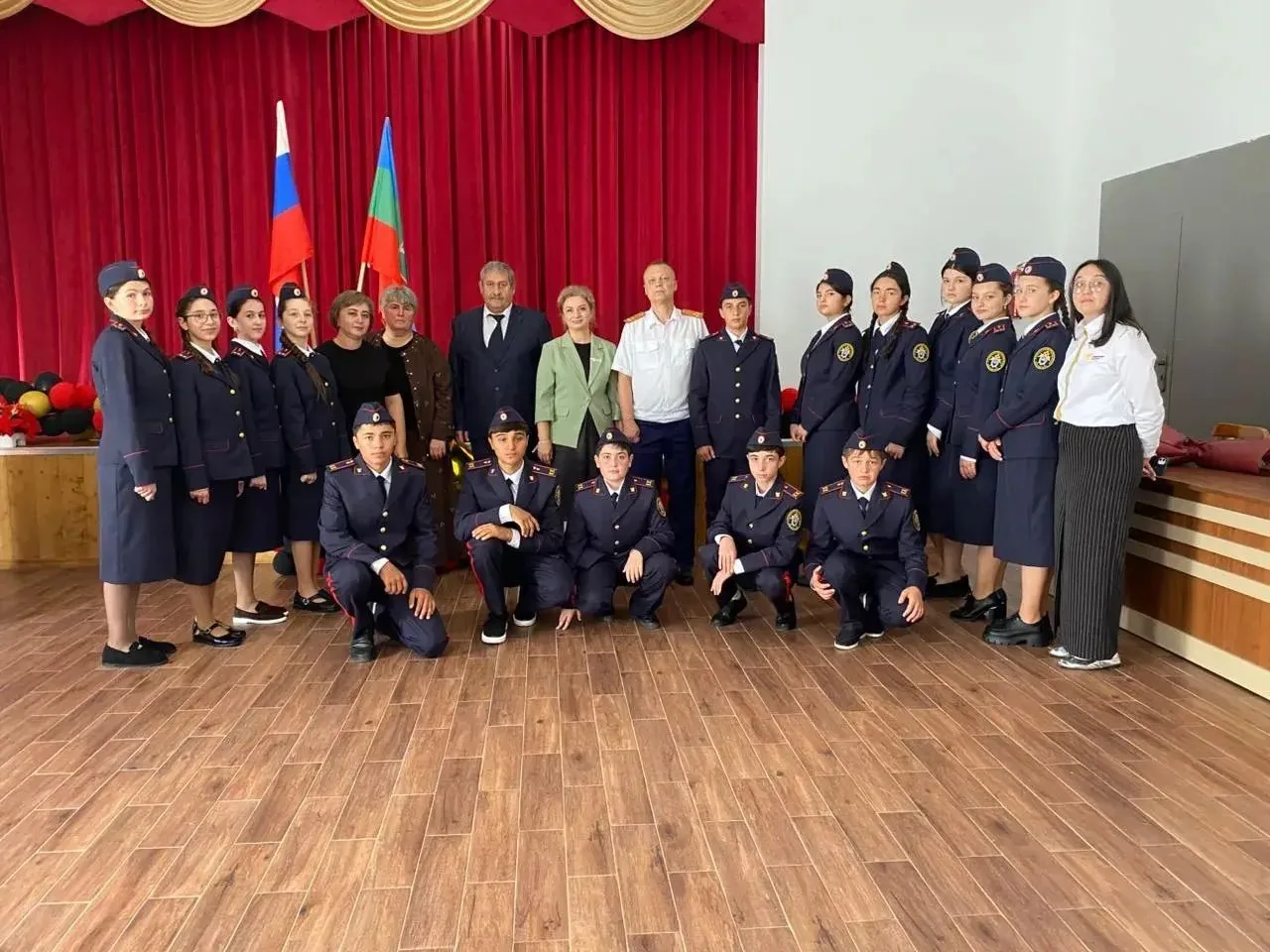01 сентября 2026г, в День знаний, в школе открылся  "Кадетский класс".  Гость мероприят...