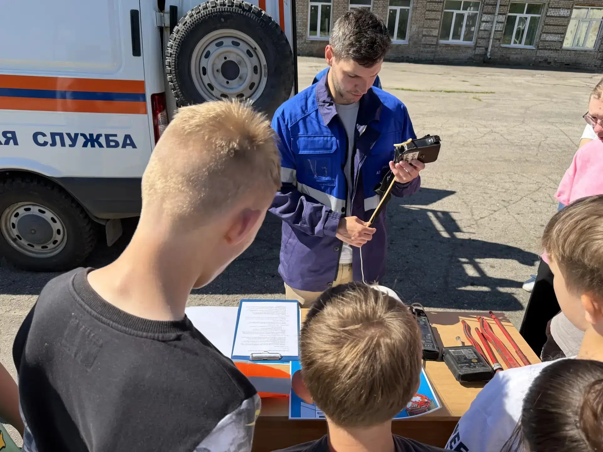 День 1️⃣5️⃣

🔥 Сегодня в нашем центре образования прошел урок, посвящённый газовой безопасности.

П