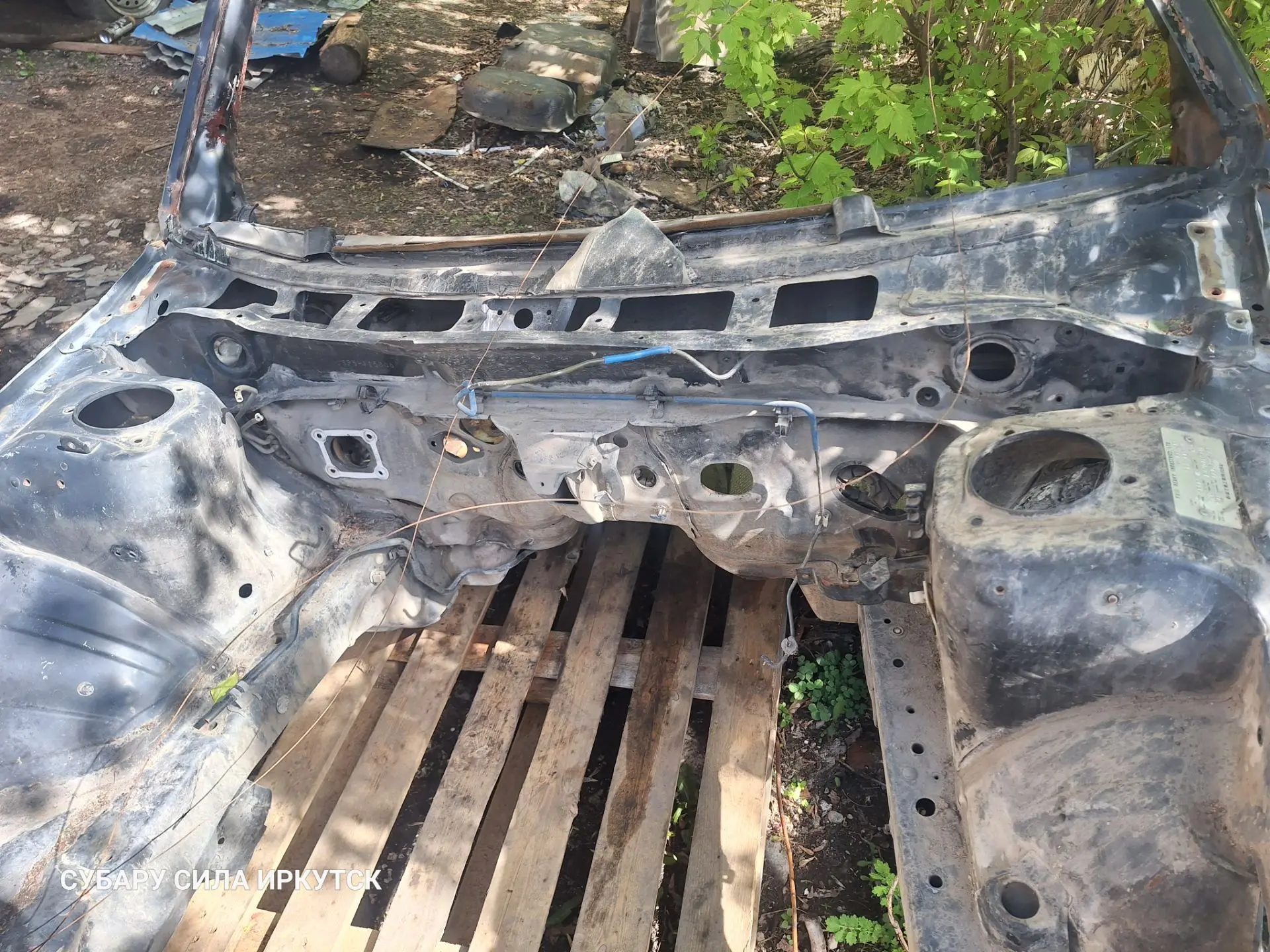 Продам передний срез с номерами и документами #Subaru Forester SF5